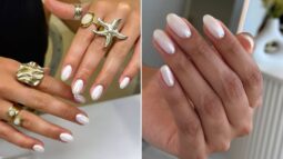 Vanilla Chrome Nails Are the Sweetest Way to Wear a White Manicure